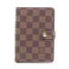  Louis * Vuitton Agenda PM бренд off LOUIS VUITTON обложка для записной книжки Damier б/у мужской женский 