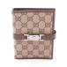  Gucci домкрат - Agenda GG парусина бренд off GUCCI парусина обложка для записной книжки GG парусина / кожа 