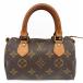  Louis Vuitton монограмма Mini * speedy ручная сумочка M41534 Mini Vintage снят с производства Mini Boston LOUIS VUITTON б/у 