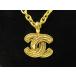 [ прекрасный товар ] CHANEL Chanel Vintage CC Gold колье Gold 
