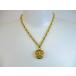[ очень красивый товар ] CHANEL Chanel Vintage CC здесь Mark Gold колье Gold 