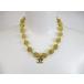 [ экспонирование хранение товар ] CHANEL Chanel CC здесь Mark Gold pre -tedo колье Gold 