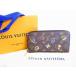  Louis Vuitton LOUIS VUITTON монограмма la блок Zippy бумажник раунд застежка-молния длинный кошелек мужской женский [ не использовался ]