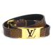  Louis Vuitton LOUIS VUITTON браслет Damier латунь re автограф ito Damier парусина / metal Brown / Gold 