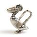  Hermes HERMESkatena животное узор пеликан metal серебряный 