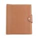  Hermes HERMES обложка для записной книжки Note покрытие кожа Brown 