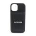  Balenciaga BALENCIAGA смартфон кейс iPhone12 Pro кейс кожа черный 