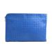  Bottega Veneta BOTTEGAVENETA клатч сетка кожа голубой 