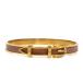  Hermes HERMES браслет ремень узор metal Brown × Gold 