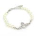  Vivienne Westwood Vivienne Westwood браслет metal / поддельный pearl silver / белый 