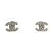  Chanel CHANEL серьги metal серебряный 