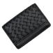  Bottega Veneta BOTTEGAVENETA футляр для карточек футляр для визитных карточек сетка кожа черный 