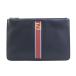  Fendi FENDI клатч кожа темно-синий 