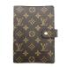  Louis Vuitton LOUIS VUITTON обложка для записной книжки монограмма Agenda MM монограмма парусина Brown 