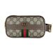  Gucci GUCCI сумка-пояс сумка "body" GGs шкив m парусина Brown 