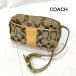  Coach сумка "body" поясная сумка signature парусина Camel бежевый - 50157011 50157011