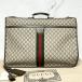 GUCCI SAVOY Gucci savoiga- men to кейс 700375 чемодан вешалка кейс путешествие сумка Brown путешествие командировка бизнес Old Gucci способ принадлежности в наличии 