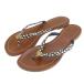  Tory Burch tera TERRA beach sandals Be sun 6M 23cm tongs sandals dot pattern navy blue ivory tea color Tory Burch | special SALE 5/21 till |52LA41