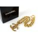 [ очень красивый товар ]CHANEL Chanel Vintage здесь Mark колье бренд аксессуары Gold 93A печать [JQ7]