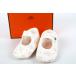 [ как новый * не использовался ]HERMES Hermes Франция производства First обувь примерно 10.5cm baby ребенок обувь [NV77]