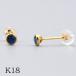 �u���[�T�t�@�C�A3.0mm �h�[�i�c�Z�b�g �X�^�b�h�s�A�XK18YG�C�G���[�S�[���h