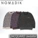 24-25 NOMADIK/noma Dick JACQUARD sweater мужской женский Second re year сноуборд одежда зимняя одежда -2025