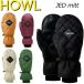 23-24 HOWL / - uruJED mitt рукавица перчатка перчатки мужской женский сноуборд лыжи 2024 почтовая доставка соответствует 