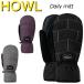 24-25 HOWL/ - uruDAILY mitt рукавица перчатка перчатки мужской женский сноуборд лыжи 2025