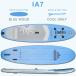 SUP �T�b�v �C���t���[�^�u���p�h���{�[�h ���n�C�i/LAHAINA 10'0 �I�[�����E���h �X�^���h�A�b�v�p�h���{�[�h  �}�����X�|�[�c ��C�������T�b �֘A�摜3