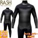 26-27 RASH DZ LONG CHEST ZIP TYPE DRK / ���b�V�� �����O�`�F�X�g 5mm��3.5mm �E�F�b�g�X�[�c �T�[�t�B�� �Z�~�h���C DRK���N�� �t���X�[�c �~�p