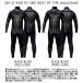 26-27 RASH DZ LONG CHEST ZIP TYPE DRK / ���b�V�� �����O�`�F�X�g 5mm��3.5mm �E�F�b�g�X�[�c �T�[�t�B�� �Z�~�h���C DRK���N�� �t���X�[�c �~�p �֘A�摜1