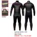 26-27 RASH DZ LONG CHEST ZIP TYPE DRK / ���b�V�� �����O�`�F�X�g 5mm��3.5mm �E�F�b�g�X�[�c �T�[�t�B�� �Z�~�h���C DRK���N�� �t���X�[�c �~�p �֘A�摜2