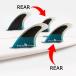 FCS2 PERFORMER PC QUAD REAR FINS/ FCSII �G�t�V�[�G�X2 �p�t�H�[�}�[ �p�t�H�[�}���X�R�A �N�A�b�h���A �T�[�t�{�[�h �T�[�t�B�� �V���[�g �֘A�摜2