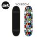 JART SCRABBLE Complete панель ja-tos Club ru7.75 скейтборд ske- полка в багажник Complete конечный продукт YOW HLC комплект Kids 
