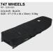 MANERA �}�l�� 747WHEELS 5'7 �E�B�[���t�{�[�h�o�b�O �T�[�t�{�[�h�o�b�O �t�H�C���{�[�h �{�[�h�P�[�X �T�[�t�E�C���O �J�C�g�E�C���O �E�C���O�T�[�t�B�� �֘A�摜1