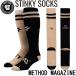 STINKY SOCKS / стойка n ключ носки METHOD MAGAZINE носки носки сноуборд лыжи 