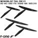 F-ONE 145XS 170XXS 190XXXS 210XXS MONOBLOCTAILDWef one mo knob lock tail tail Wing down окно fo il Wing fo il Surf fo il отправка 