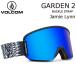 24-25 VOLCOM/ Volcom GARDEN 2 JAMIE LYNN пряжка ремешок мужской женский защитные очки Japan Fit сноуборд лыжи 2025