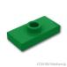  Lego детали продажа поотдельности #15573 plate 1 x 2 - джемпер : зеленый | LEGO. детали 