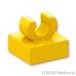  Lego детали продажа поотдельности #15712 плитка 1 x 1 - зажим : желтый | LEGO. детали 