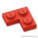  Lego детали продажа поотдельности #2420 plate 2 x 2 - угол : красный | LEGO. детали 