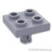  Lego детали продажа поотдельности #2476 plate 2 x 2 - низ булавка : серый | LEGO. детали 