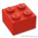  Lego детали продажа поотдельности #3003 блок 2 x 2: красный | LEGO. детали 