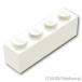  Lego детали продажа поотдельности #3010 блок 1 x 4: белый | LEGO. детали 