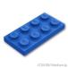  Lego детали продажа поотдельности #3020 plate 2 x 4: голубой | LEGO. детали 