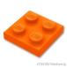  Lego детали продажа поотдельности #3022 plate 2 x 2: orange | LEGO. детали 