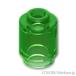  Lego детали продажа поотдельности #3062 раунд блок 1 x 1: trance зеленый | LEGO. детали 