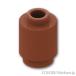  Lego детали продажа поотдельности #3062 раунд блок 1 x 1: Brown | LEGO. детали 