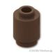  Lego детали продажа поотдельности #3062 блок раунд 1 x 1: темно-коричневый | LEGO. детали 
