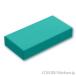  Lego детали продажа поотдельности #3069 плитка 1 x 2: темный бирюзовый | LEGO. детали 